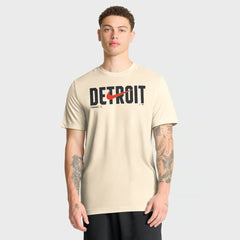Detroit Tigers Swoosh Legend Dri-FIT T-Shirt - Cream | Nike