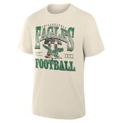 Philadelphia Eagles Team Archives T-Shirt - Cream on sale