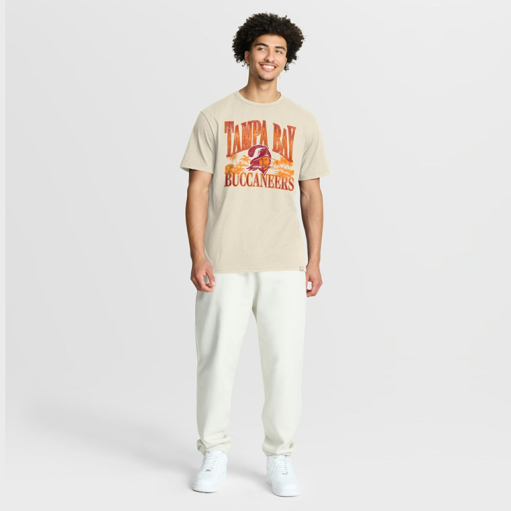 Tampa Bay Buccaneers Team Archives T-Shirt - Cream on sale