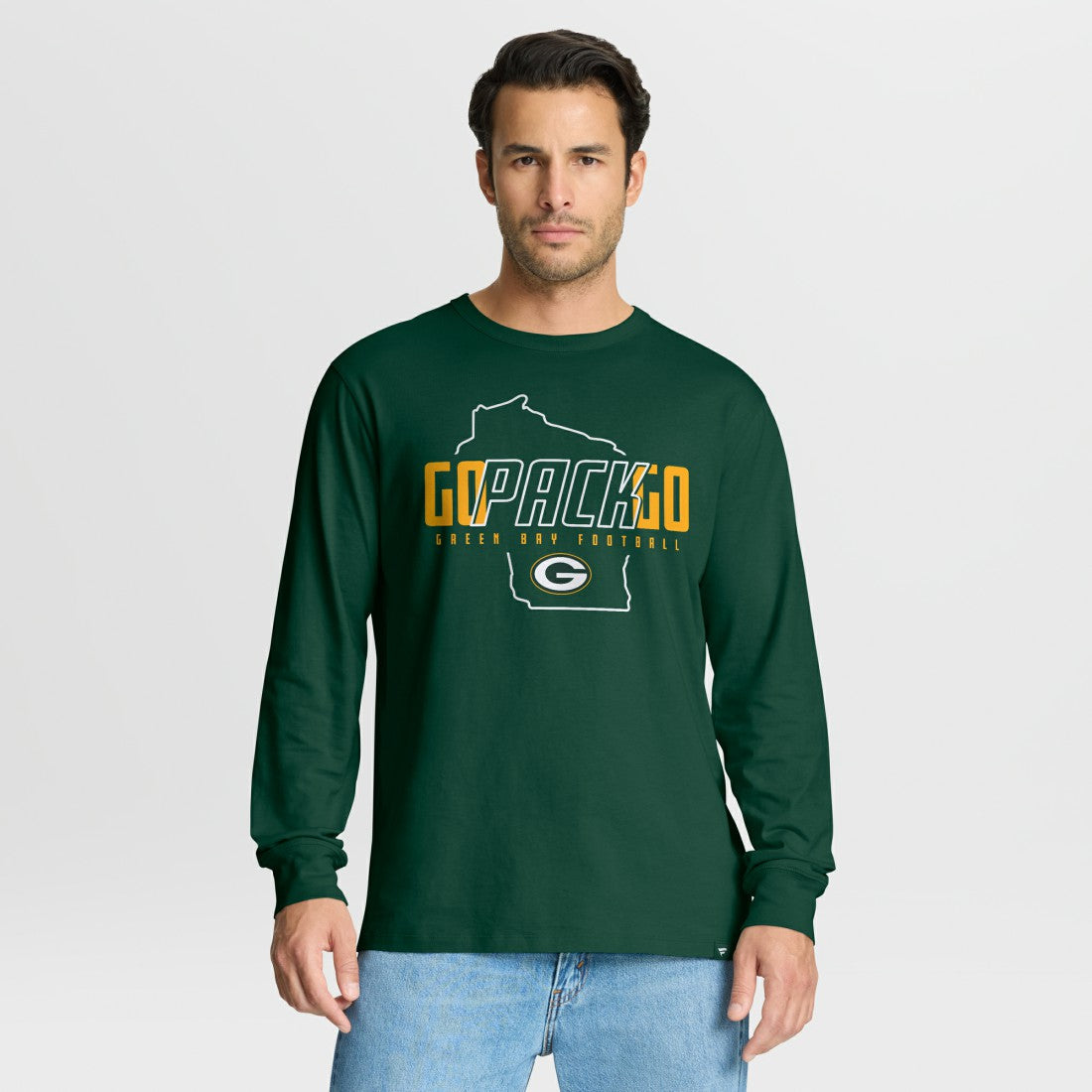 Green Bay Packers Homeward Bound Long Sleeve T-Shirt - Green on sale