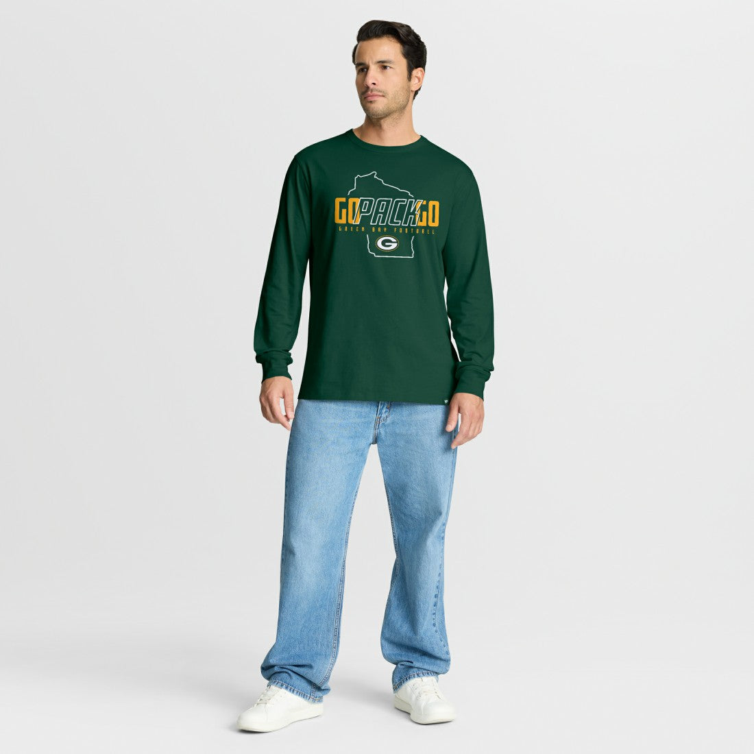 Green Bay Packers Homeward Bound Long Sleeve T-Shirt - Green on sale