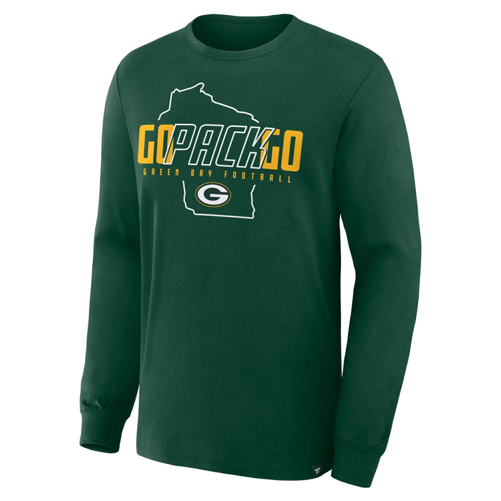 Green Bay Packers Homeward Bound Long Sleeve T-Shirt - Green on sale