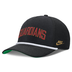 Cleveland Guardians Cooperstown Collection Rise Adjustable Hat - Black | Nike