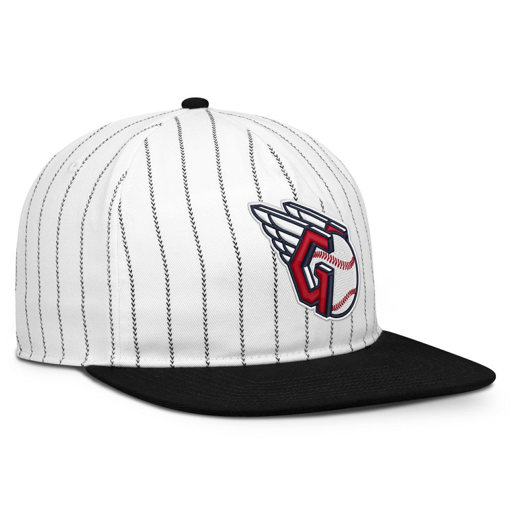 Cleveland Guardians Cooperstown Collection Pro Adjustable Hat - White/Black | Nike