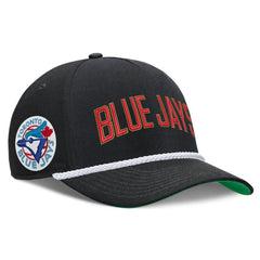 Toronto Blue Jays Cooperstown Collection Rise Adjustable Hat - Black | Nike