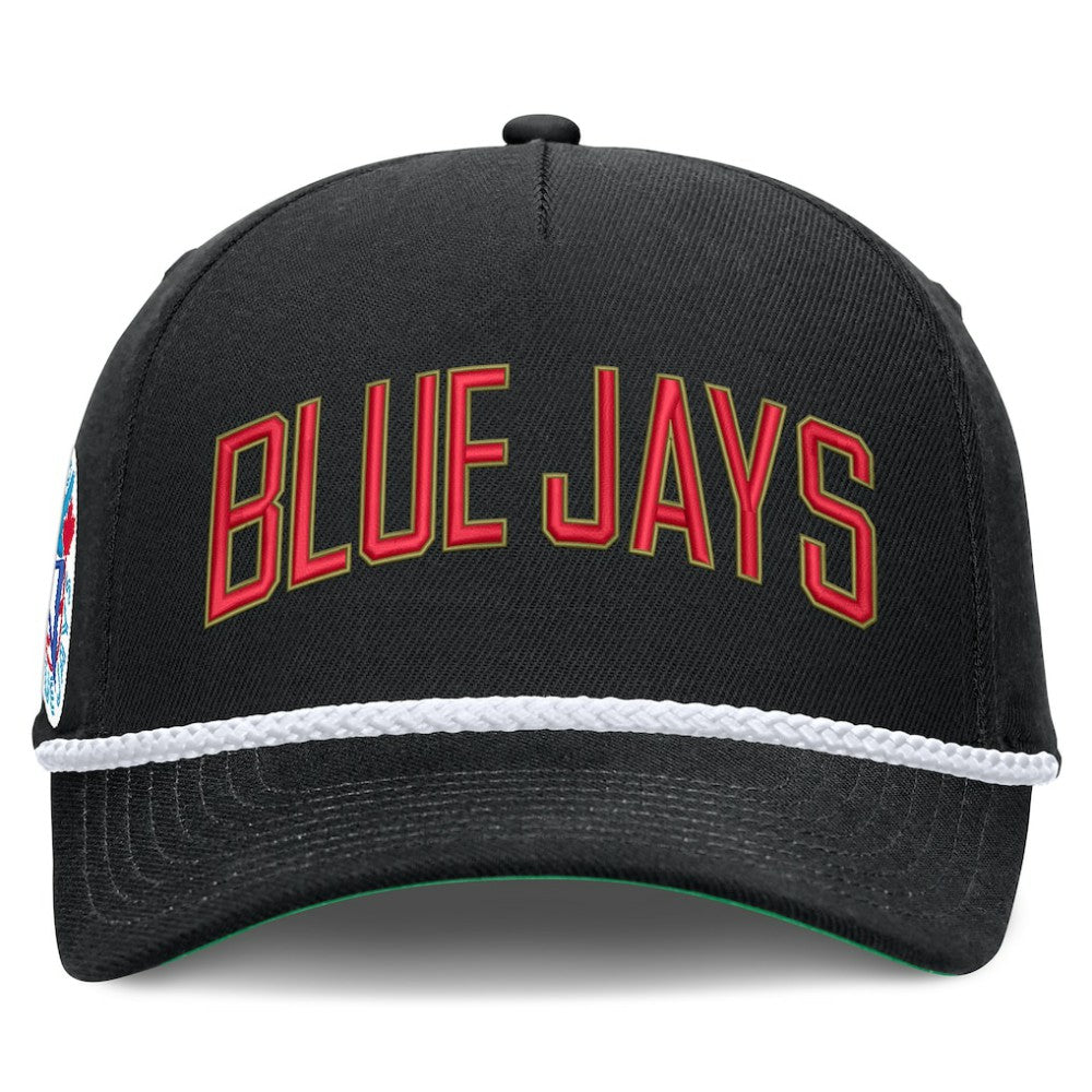 Toronto Blue Jays Cooperstown Collection Rise Adjustable Hat - Black | Nike