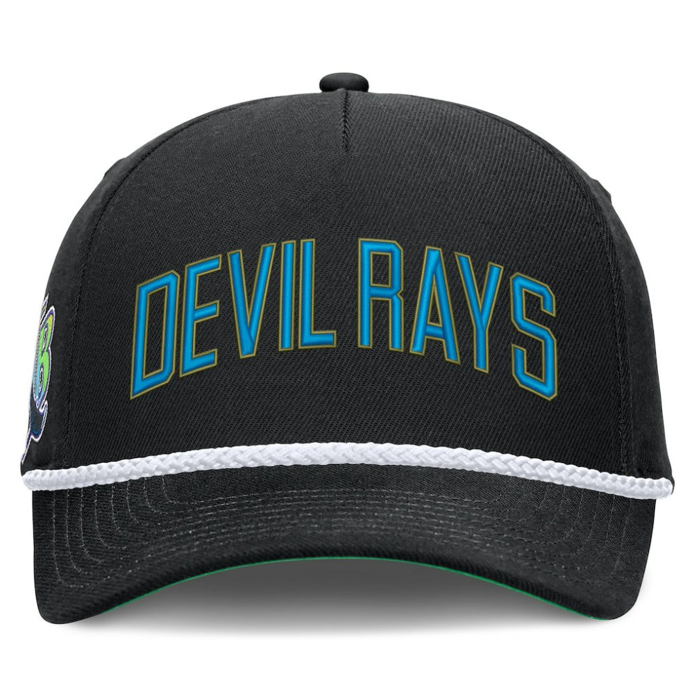 Tampa Bay Rays Cooperstown Collection Rise Adjustable Hat - Black | Nike