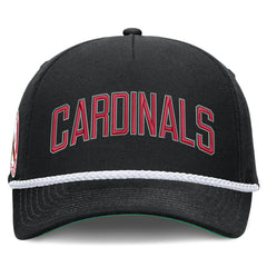 St. Louis Cardinals Cooperstown Collection Rise Adjustable Hat - Black | Nike