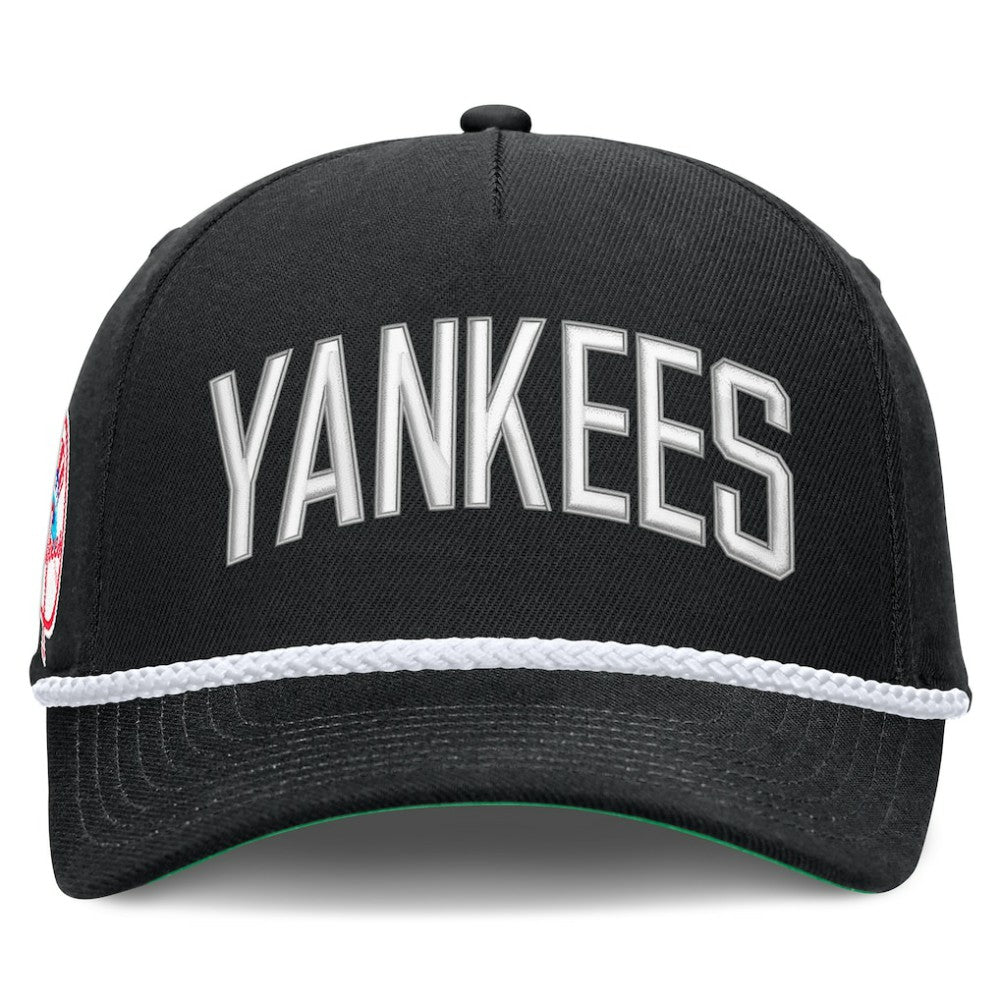 New York Yankees Cooperstown Collection Rise Adjustable Hat - Black | Nike