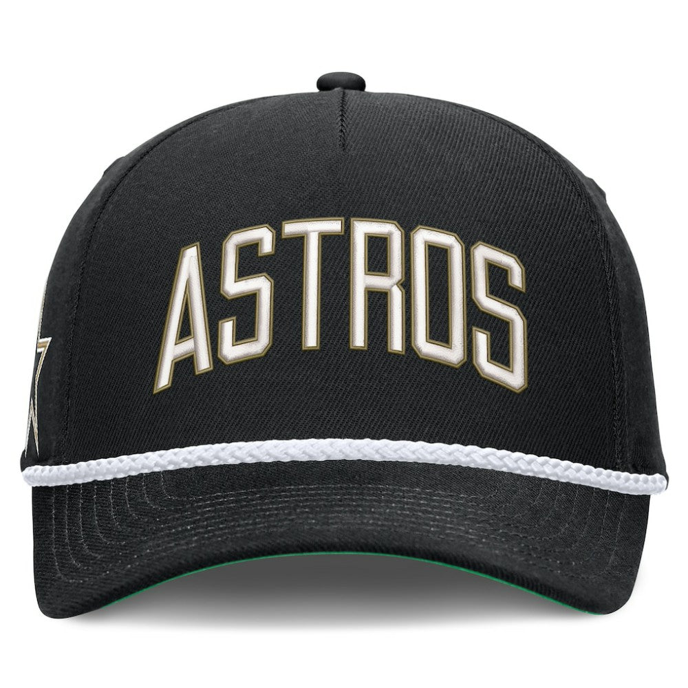 Houston Astros Cooperstown Collection Rise Adjustable Hat - Black | Nike