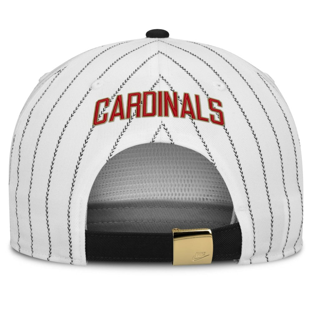 St. Louis Cardinals Cooperstown Collection Pro Adjustable Hat - White/Black | Nike