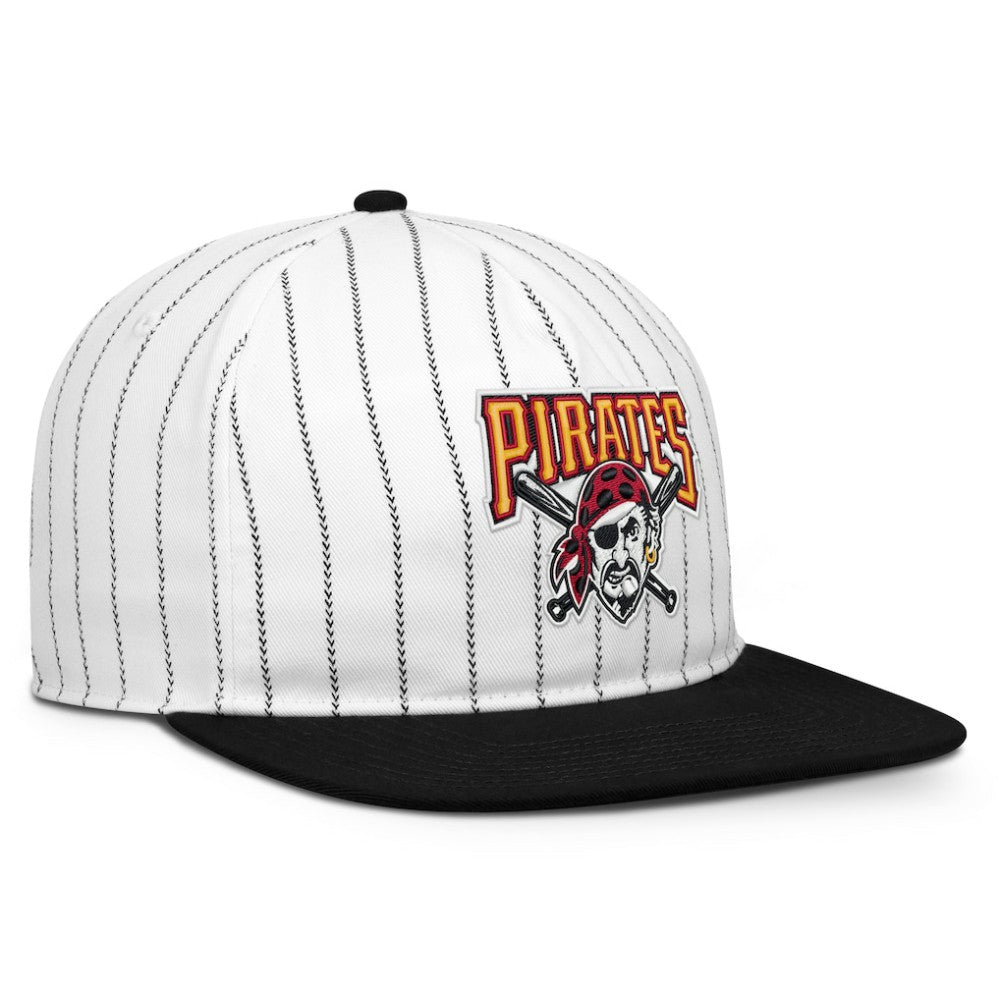 Pittsburgh Pirates Cooperstown Collection Pro Adjustable Hat - White/Black | Nike