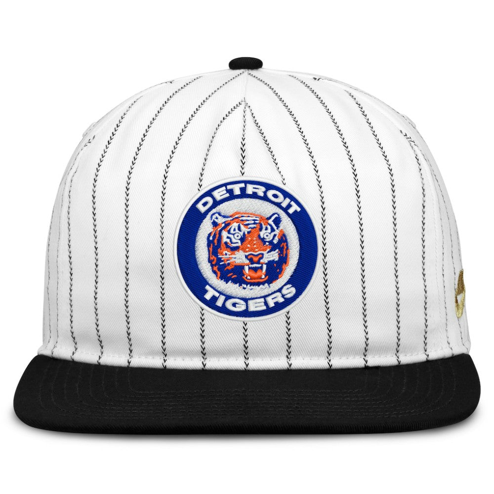 Detroit Tigers Cooperstown Collection Pro Adjustable Hat - White/Black | Nike