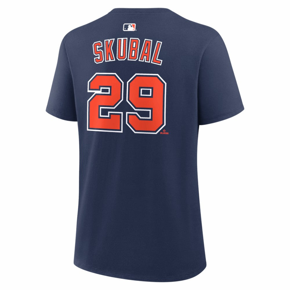 Tarik Skubal Detroit Tigers Women's Alternate Name & Number T-Shirt - Navy | Nike
