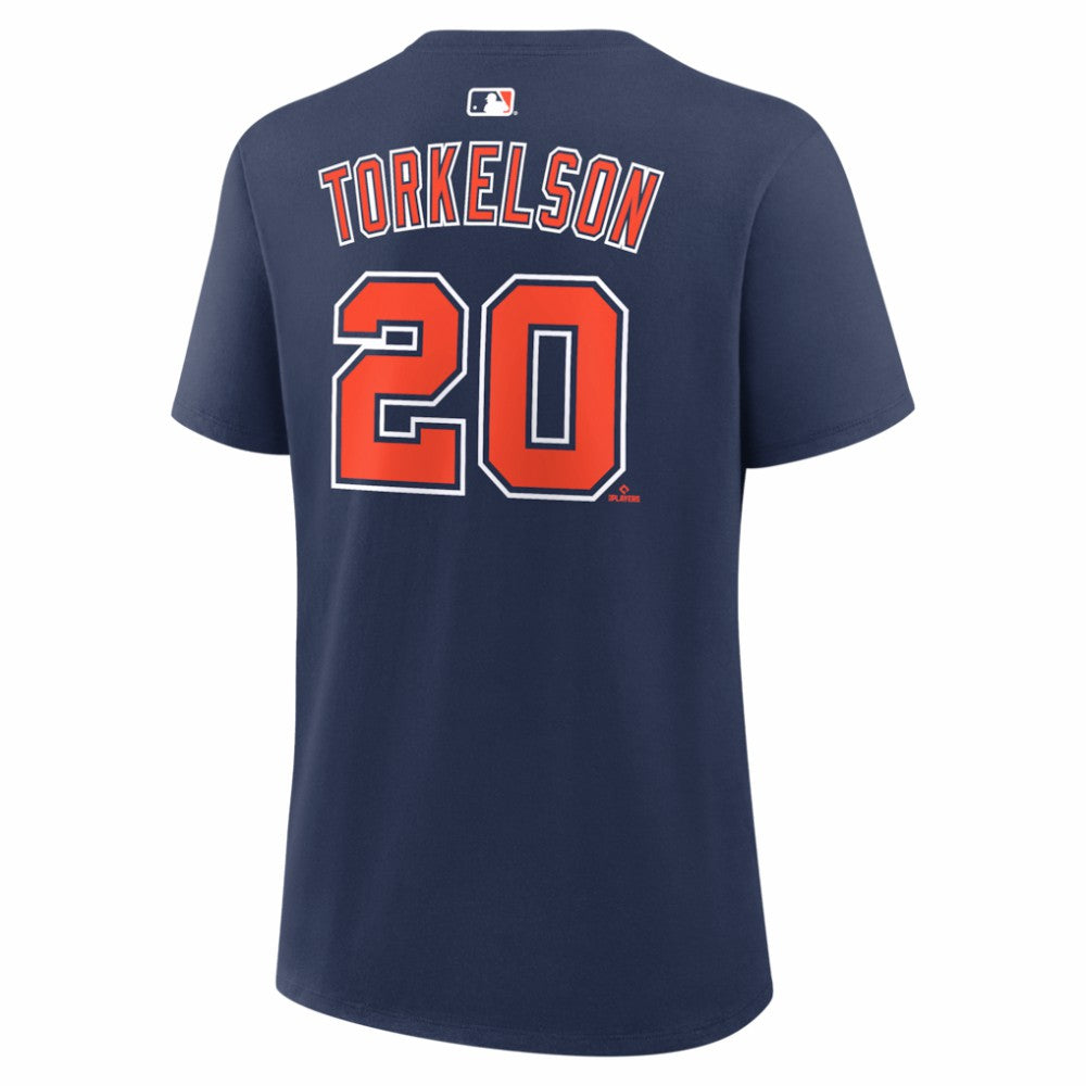 Spencer Torkelson Detroit Tigers Women's Alternate Name & Number T-Shirt - Navy | Nike