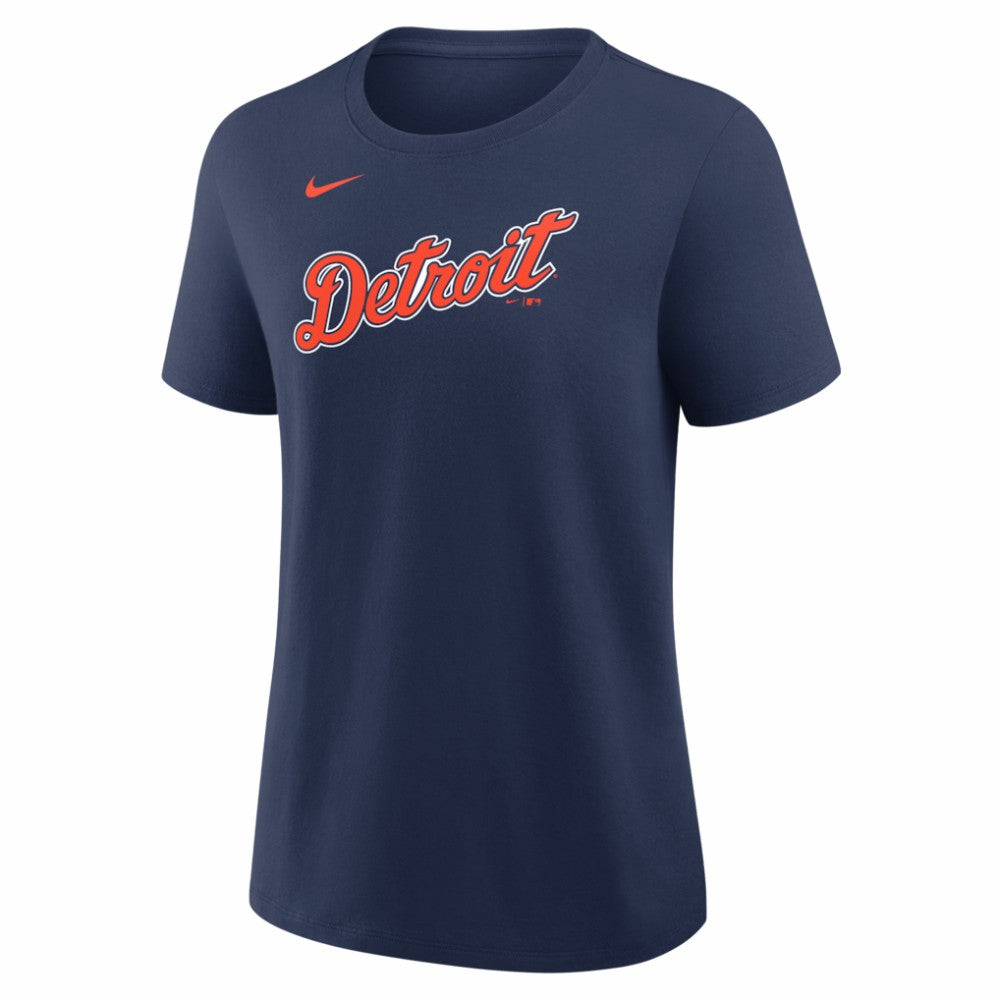 Riley Greene Detroit Tigers Women's Alternate Name & Number T-Shirt - Navy | Nike