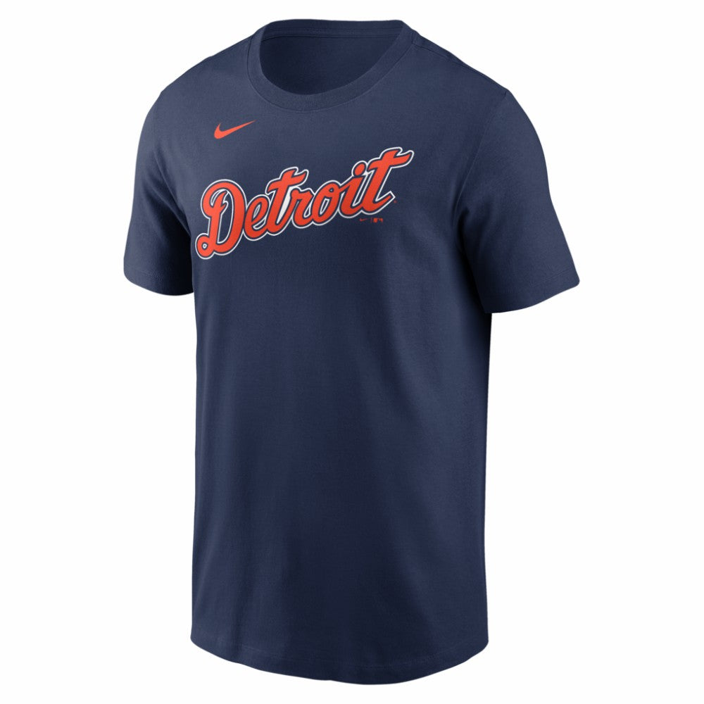 Javier Báez Detroit Tigers Alternate Name & Number T-Shirt - Navy | Nike