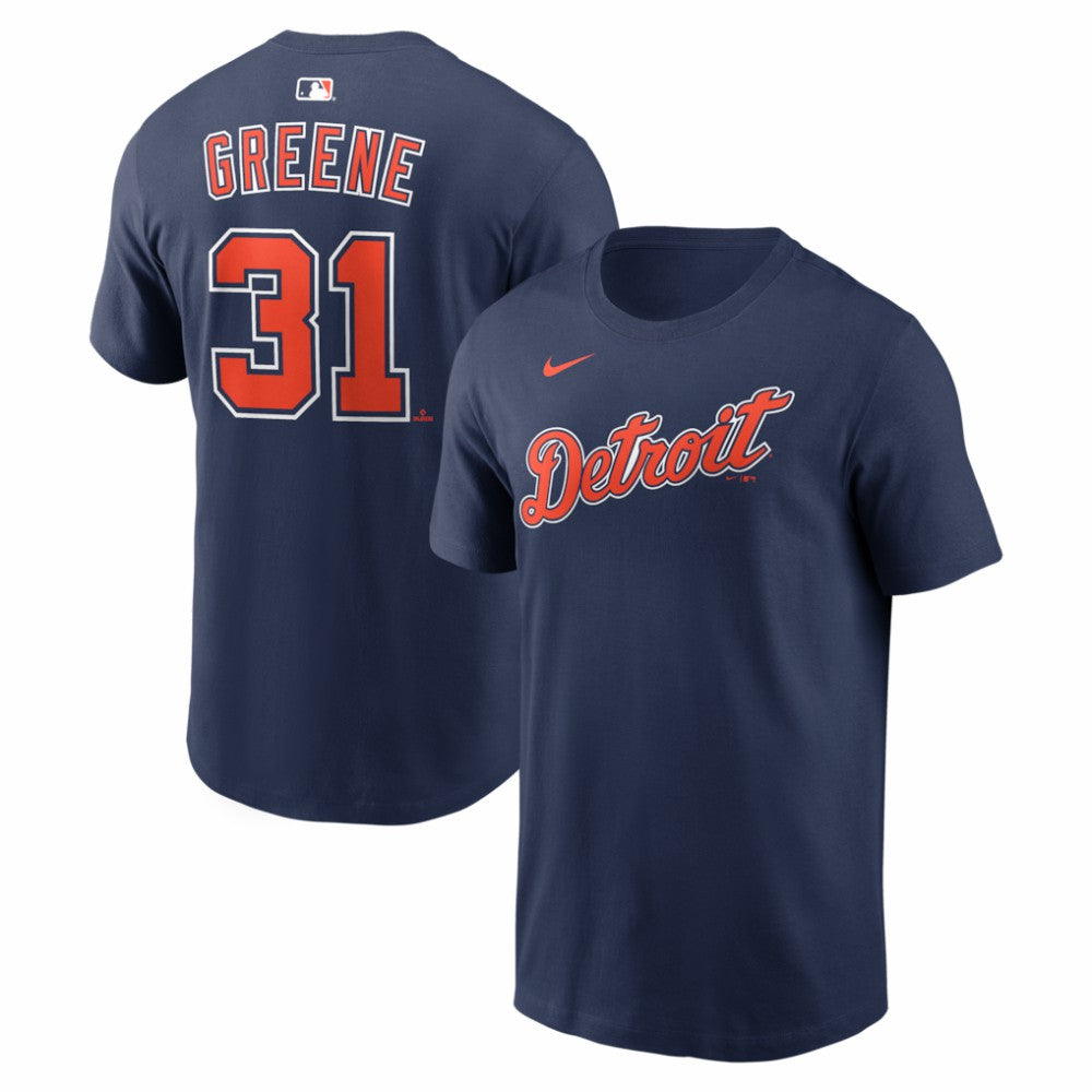 Riley Greene Detroit Tigers Name & Number T-Shirt - Navy | Nike