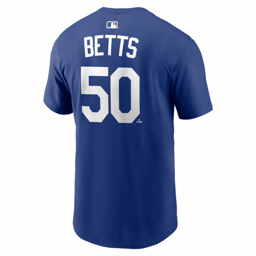Mookie Betts Los Angeles Dodgers Alternate Name & Number T-Shirt - Royal | Nike