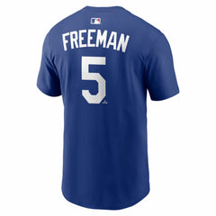 Freddie Freeman Los Angeles Dodgers Alternate Name & Number T-Shirt - Royal | Nike