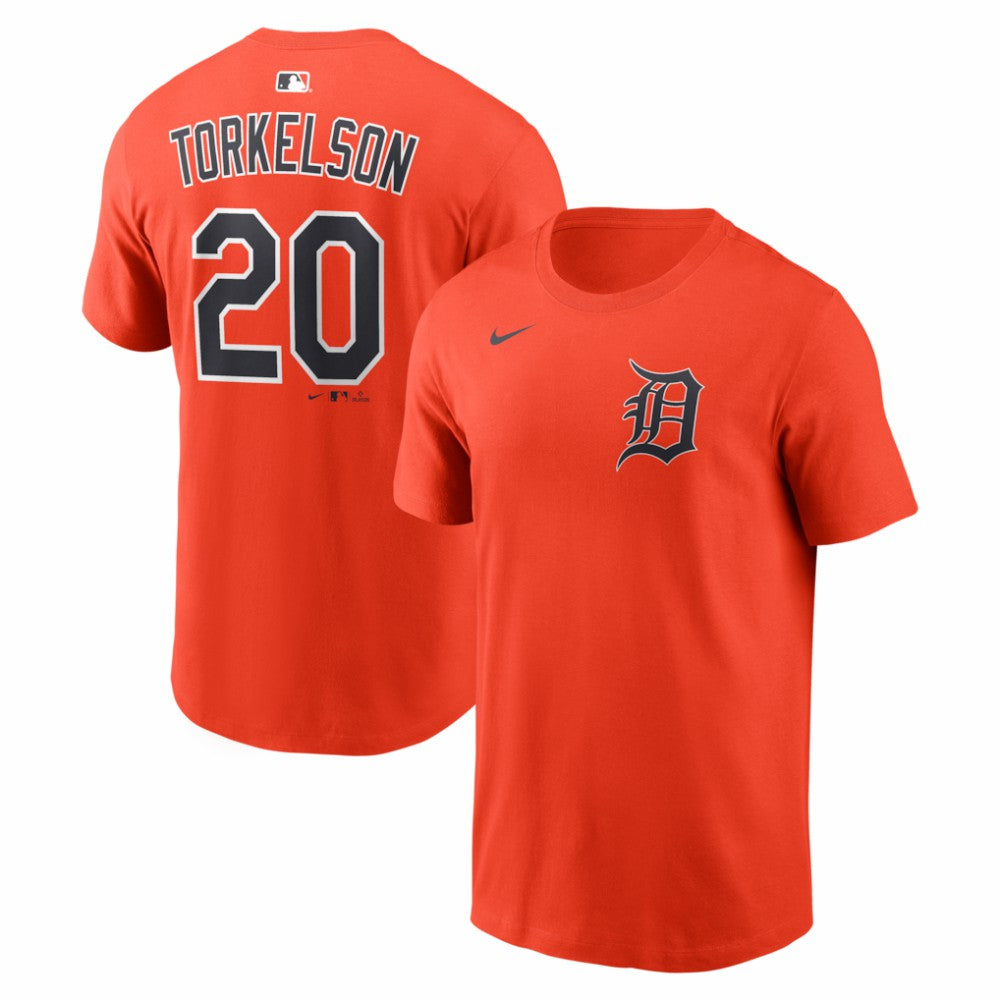 Spencer Torkelson Detroit Tigers Name & Number T-Shirt - Orange | Nike