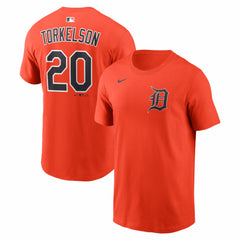 Spencer Torkelson Detroit Tigers Name & Number T-Shirt - Orange | Nike