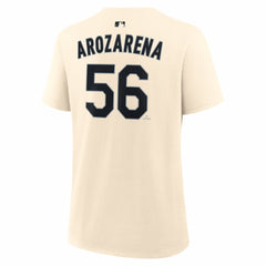 Randy Arozarena Seattle Mariners Women's Name & Number T-Shirt - Natural | Nike