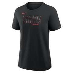 Elly De La Cruz Cincinnati Reds Women's Name & Number T-Shirt - Black | Nike