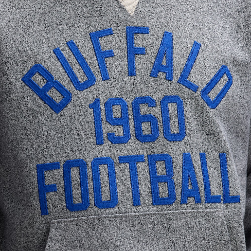 Buffalo Bills IconicFleece Pocket Sweatshirt - Athletic Heather Gray discount