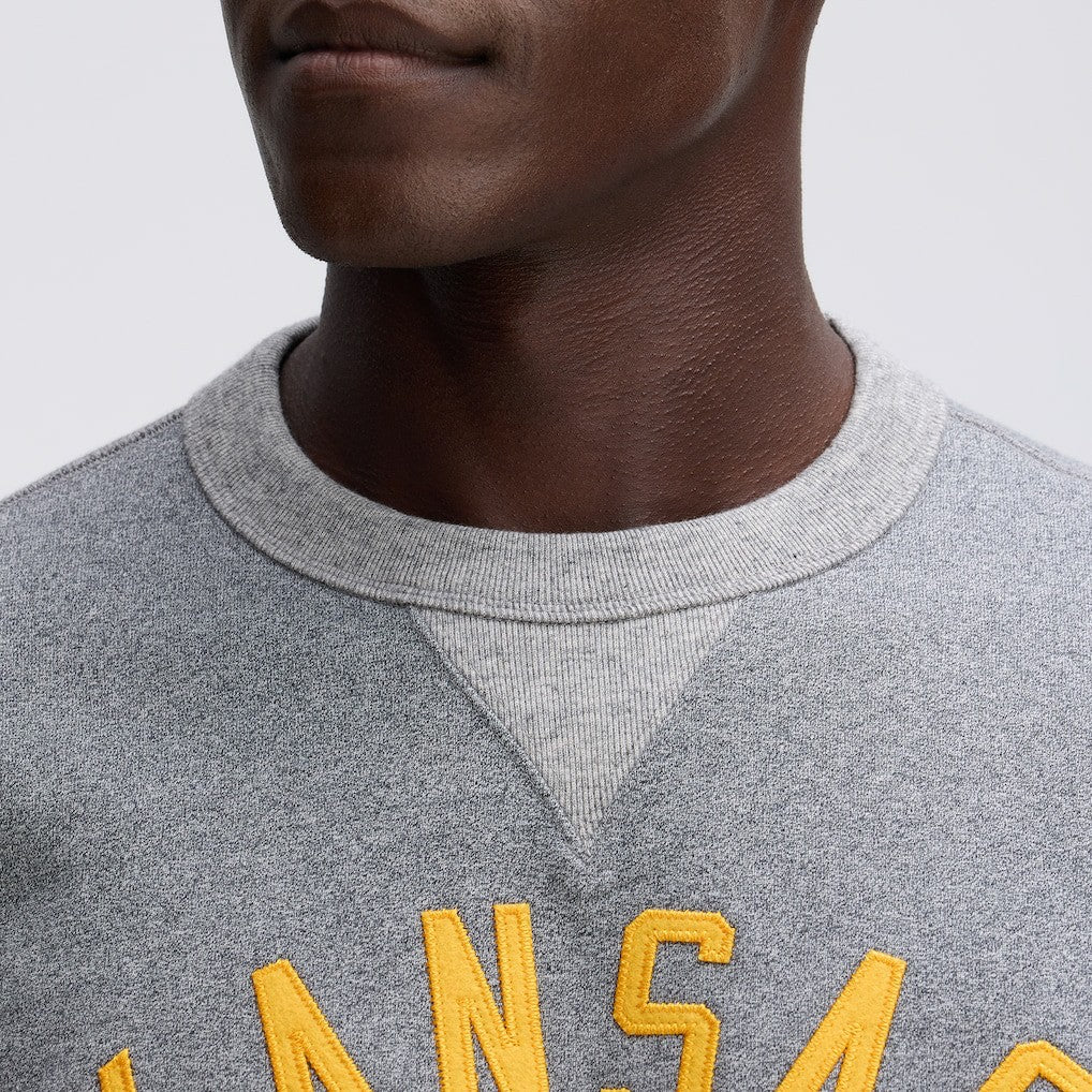 Kansas City Chiefs IconicFleece Pocket Sweatshirt - Athletic Heather Gray online