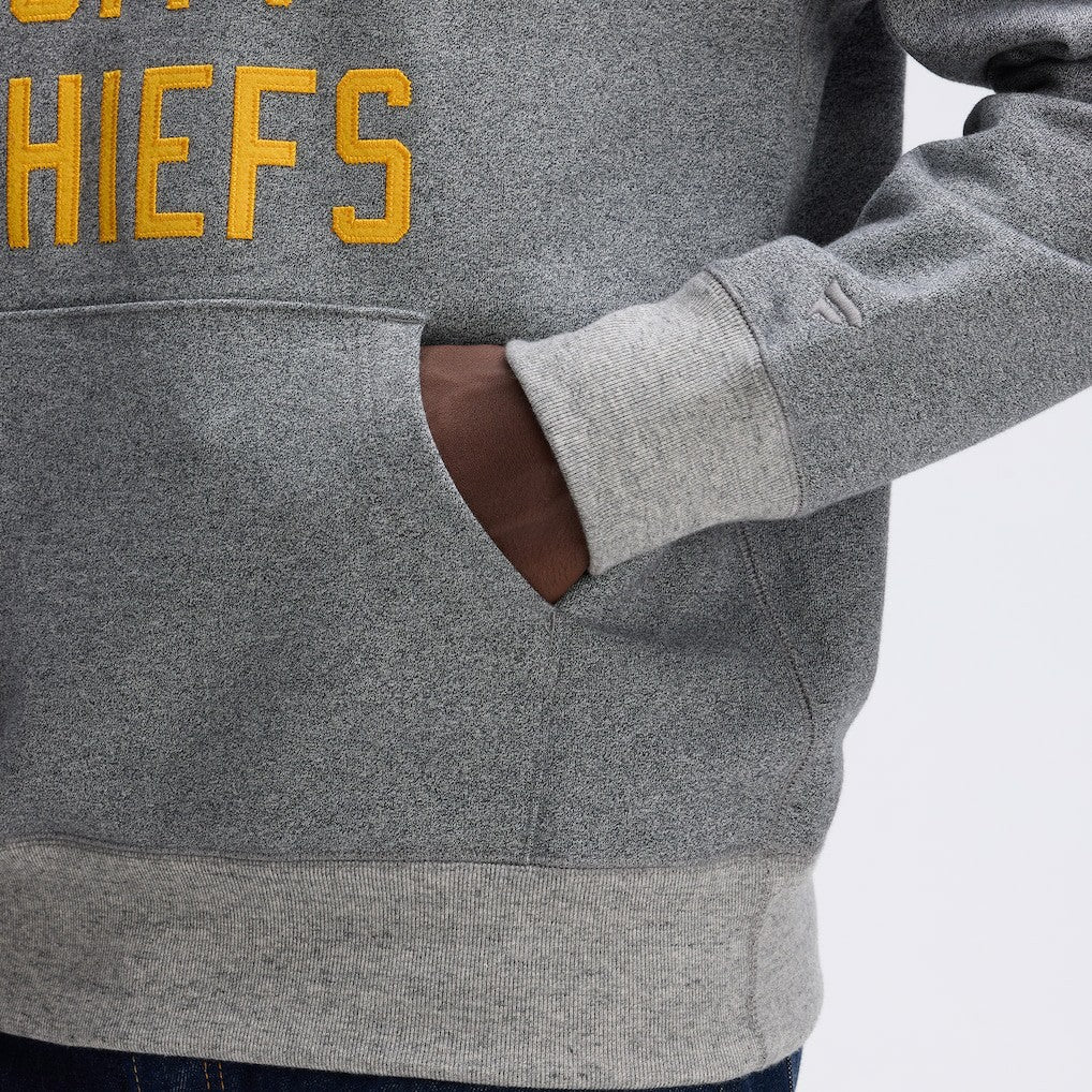 Kansas City Chiefs IconicFleece Pocket Sweatshirt - Athletic Heather Gray online
