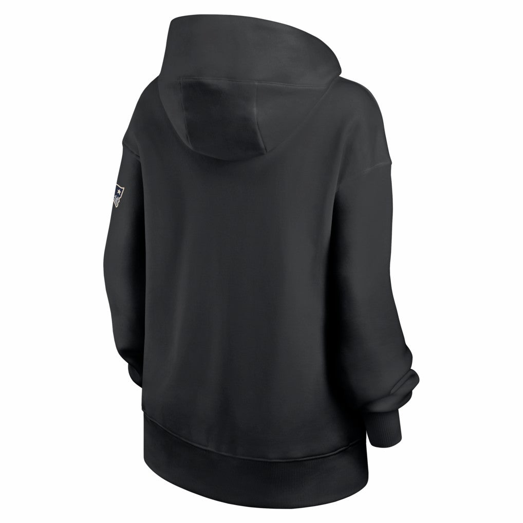 New England Patriots Women's Oversized Legacy Phoenix Hoodie - Black | Nike discount