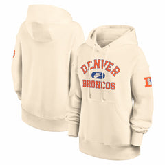 Denver Broncos Women's Oversized Legacy Phoenix Hoodie - Natural | Nike discount