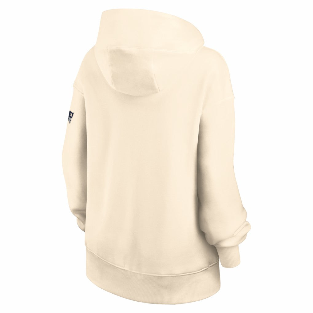 New England Patriots Women's Oversized Legacy Phoenix Hoodie - Natural | Nike on sale