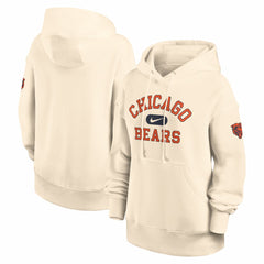 Chicago Bears Women's Oversized Legacy Phoenix Hoodie - Natural | Nike sale