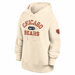 Chicago Bears Women's Oversized Legacy Phoenix Hoodie - Natural | Nike sale