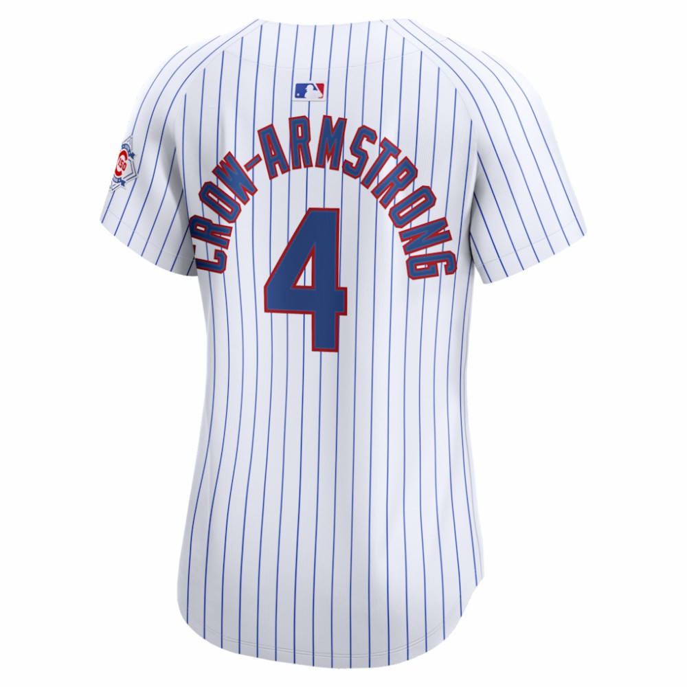 Pete Crow-Armstrong Chicago Cubs Women's 150th Anniversary Limited Jersey - White | Nike