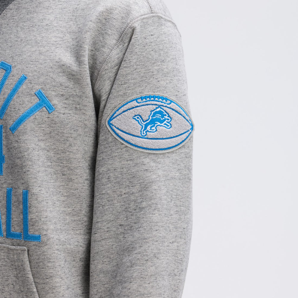 Detroit Lions IconicFleece Pocket Sweatshirt - Heather Gray outlet