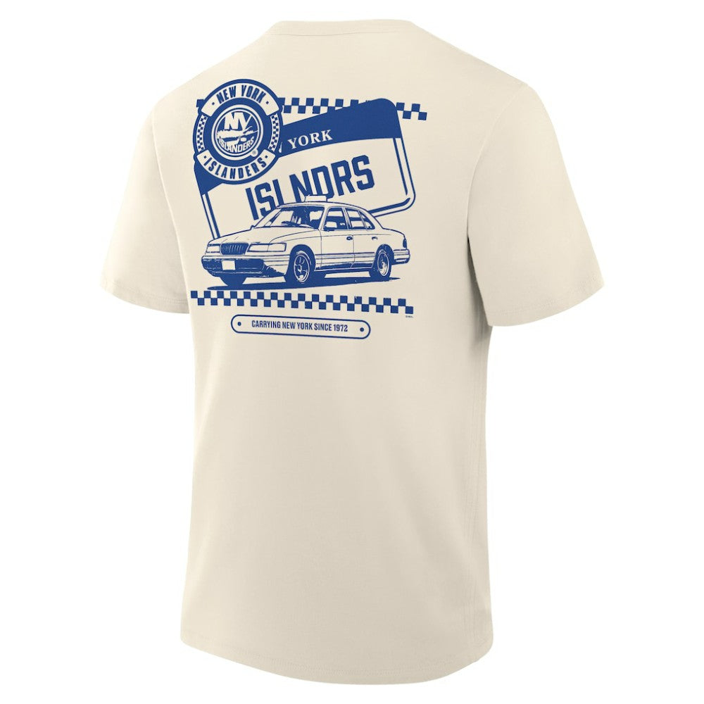 New York Islanders Fanatics Team Culture T-Shirt Cream