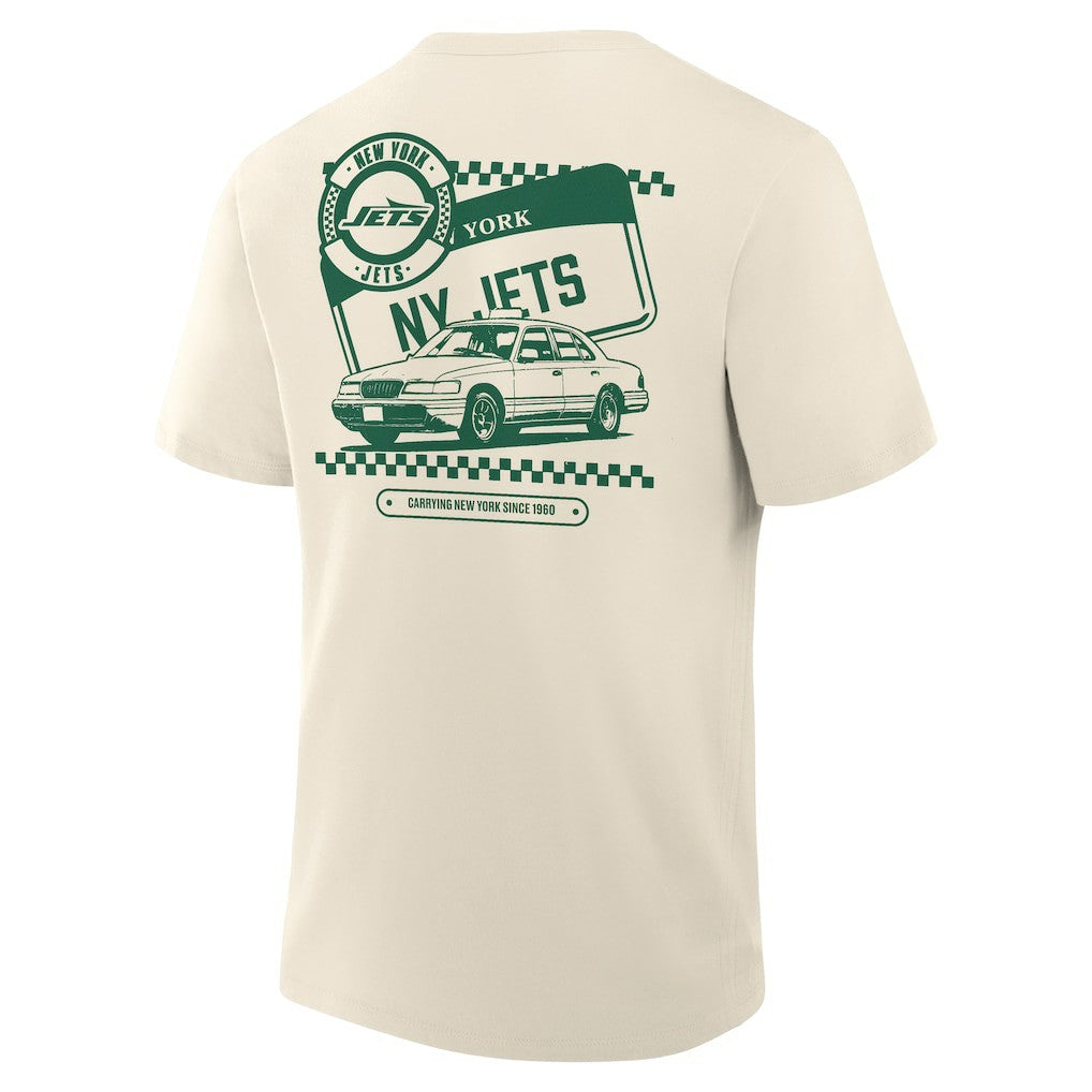 New York Jets Team Culture T-Shirt - Cream on sale