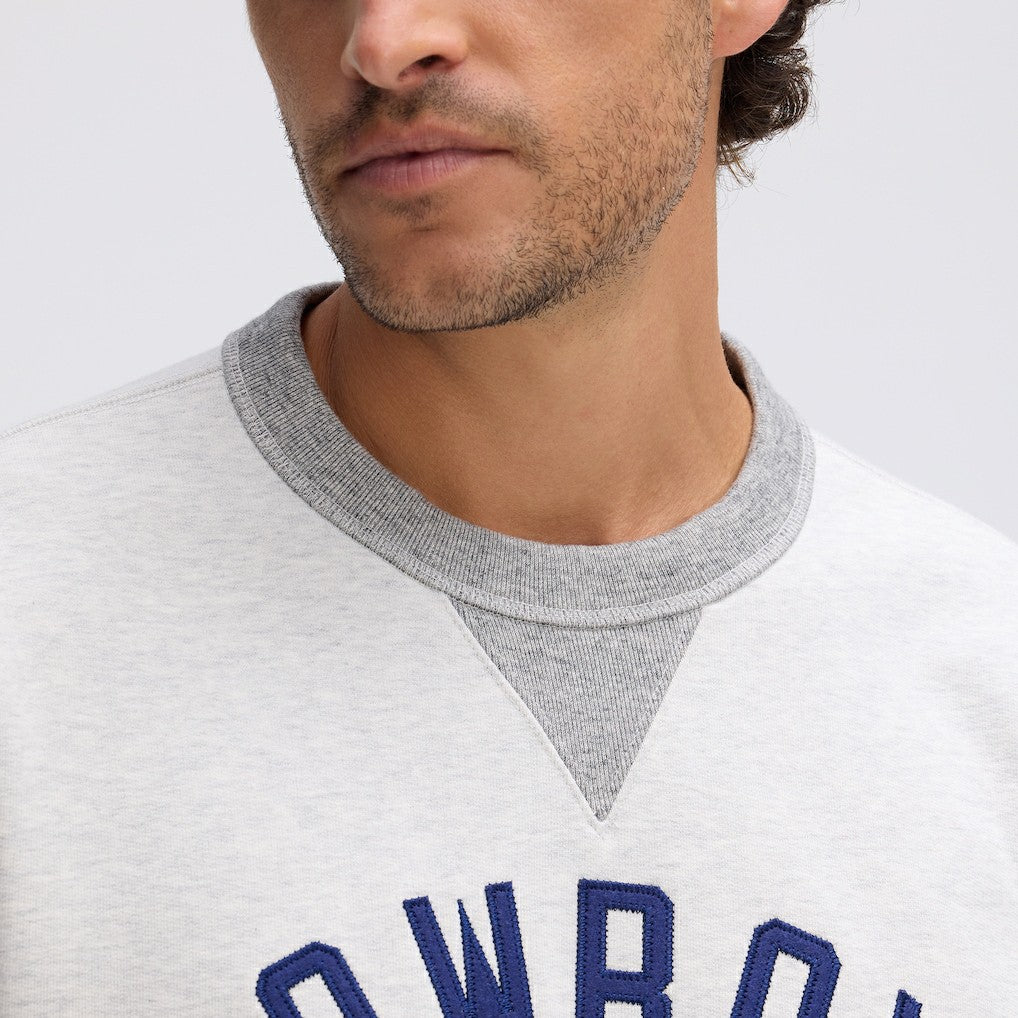 Dallas Cowboys IconicFleece Pocket Sweatshirt - Heather Gray on sale