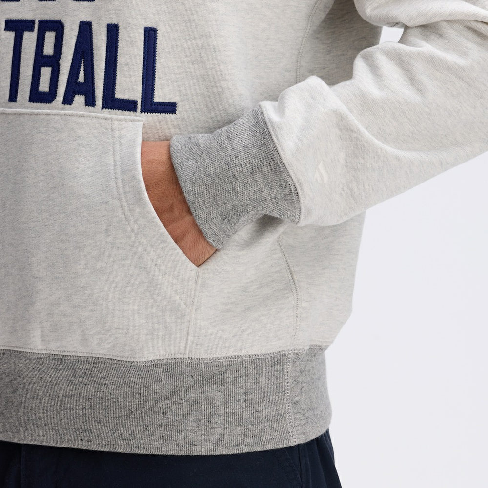 Dallas Cowboys IconicFleece Pocket Sweatshirt - Heather Gray on sale