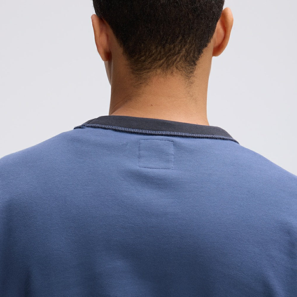 Buffalo Bills IconicFleece Short Sleeve Sweatshirt - Royal outlet