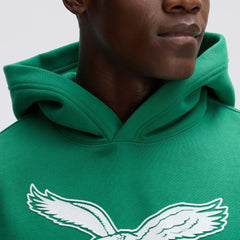 Philadelphia Eagles IconicFleece Flocked Hoodie - Kelly Green for sale