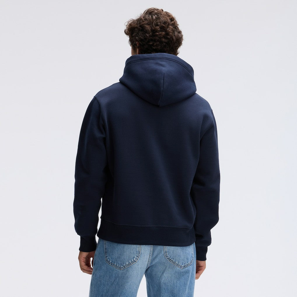 Chicago Bears IconicFleece Flocked Hoodie - Navy online
