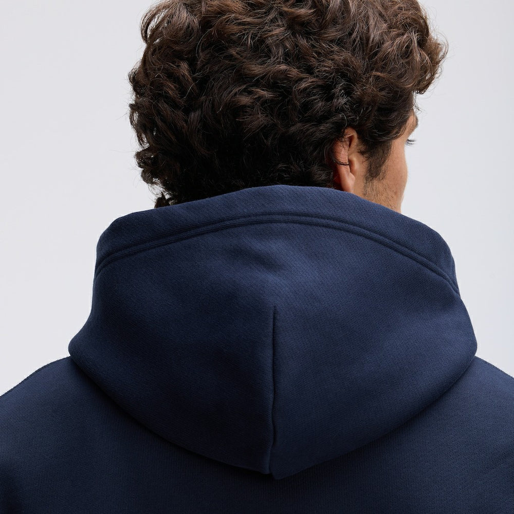 Chicago Bears IconicFleece Flocked Hoodie - Navy online