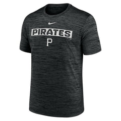 Pittsburgh Pirates Velocity Dri-FIT T-Shirt - Black | Nike