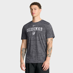 Baltimore Orioles Velocity Dri-FIT T-Shirt - Black | Nike