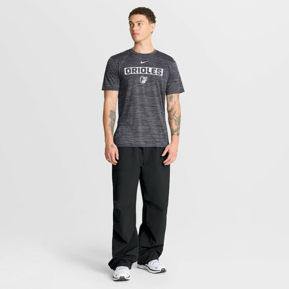 Baltimore Orioles Velocity Dri-FIT T-Shirt - Black | Nike