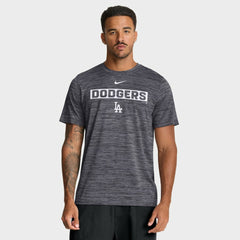 Los Angeles Dodgers Velocity Dri-FIT T-Shirt - Black | Nike